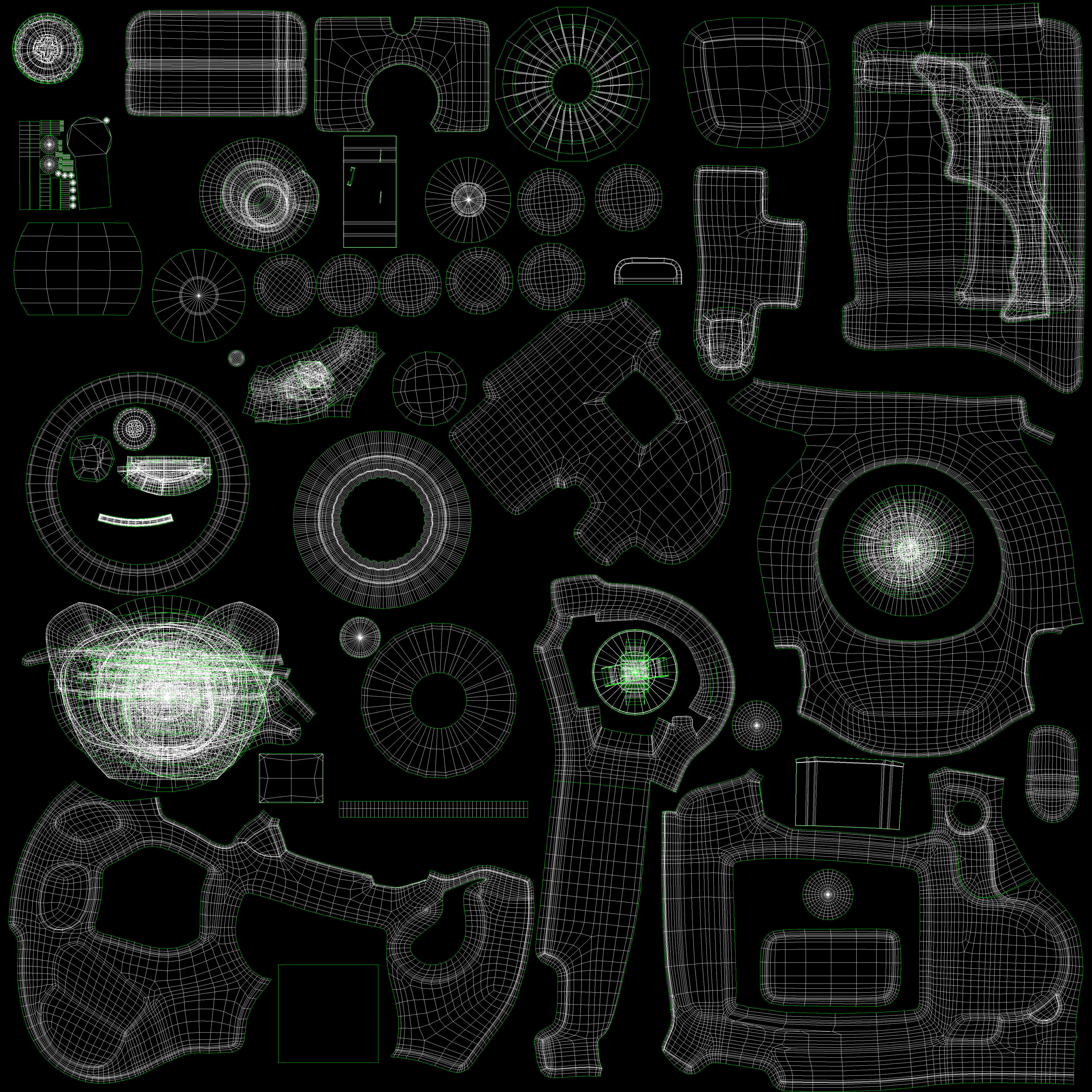 EOS 7D 18MP Digital SLR Camera 3D model_11