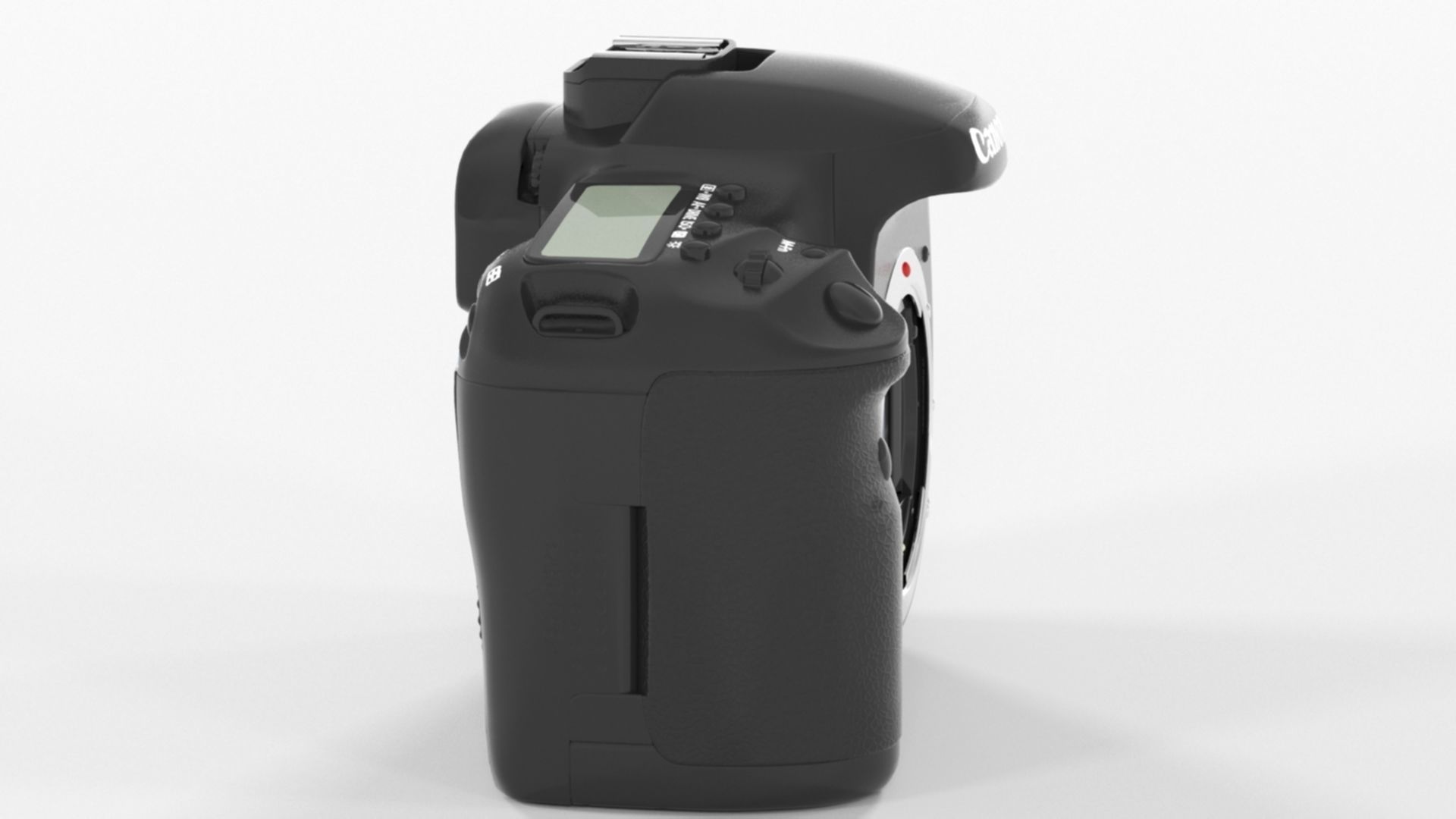 EOS 7D 18MP Digital SLR Camera 3D model_8