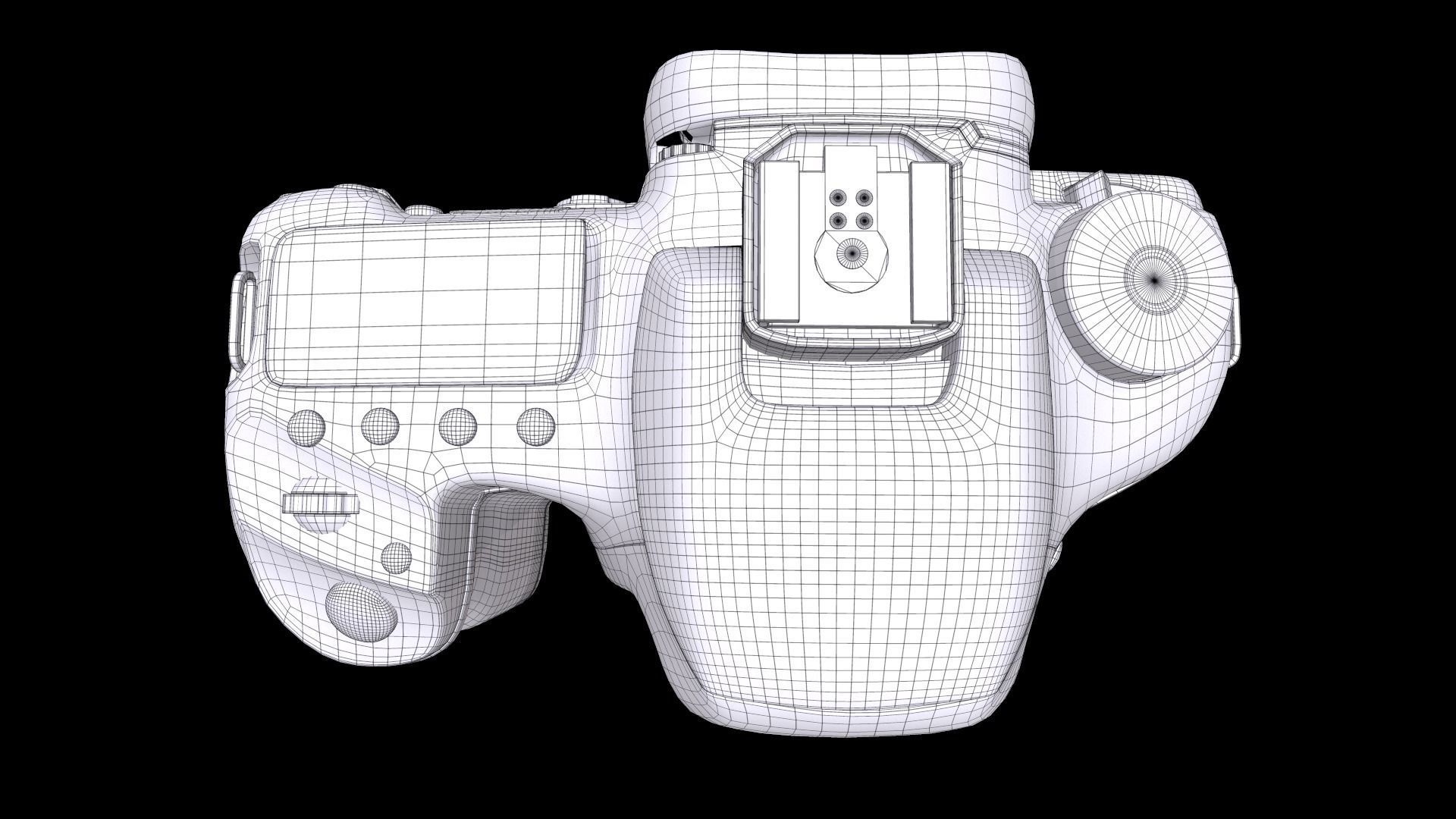 EOS 7D 18MP Digital SLR Camera 3D model_16