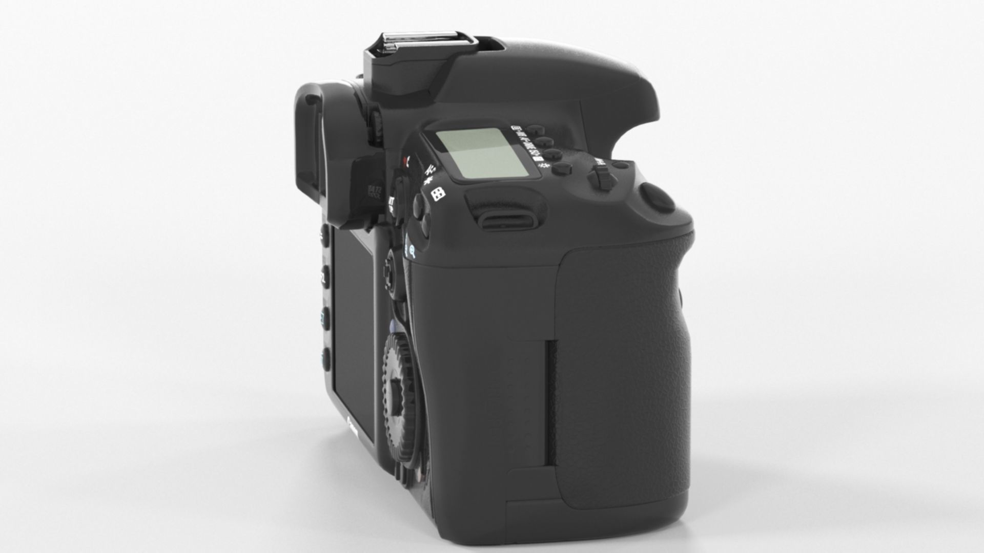 EOS 7D 18MP Digital SLR Camera 3D model_7