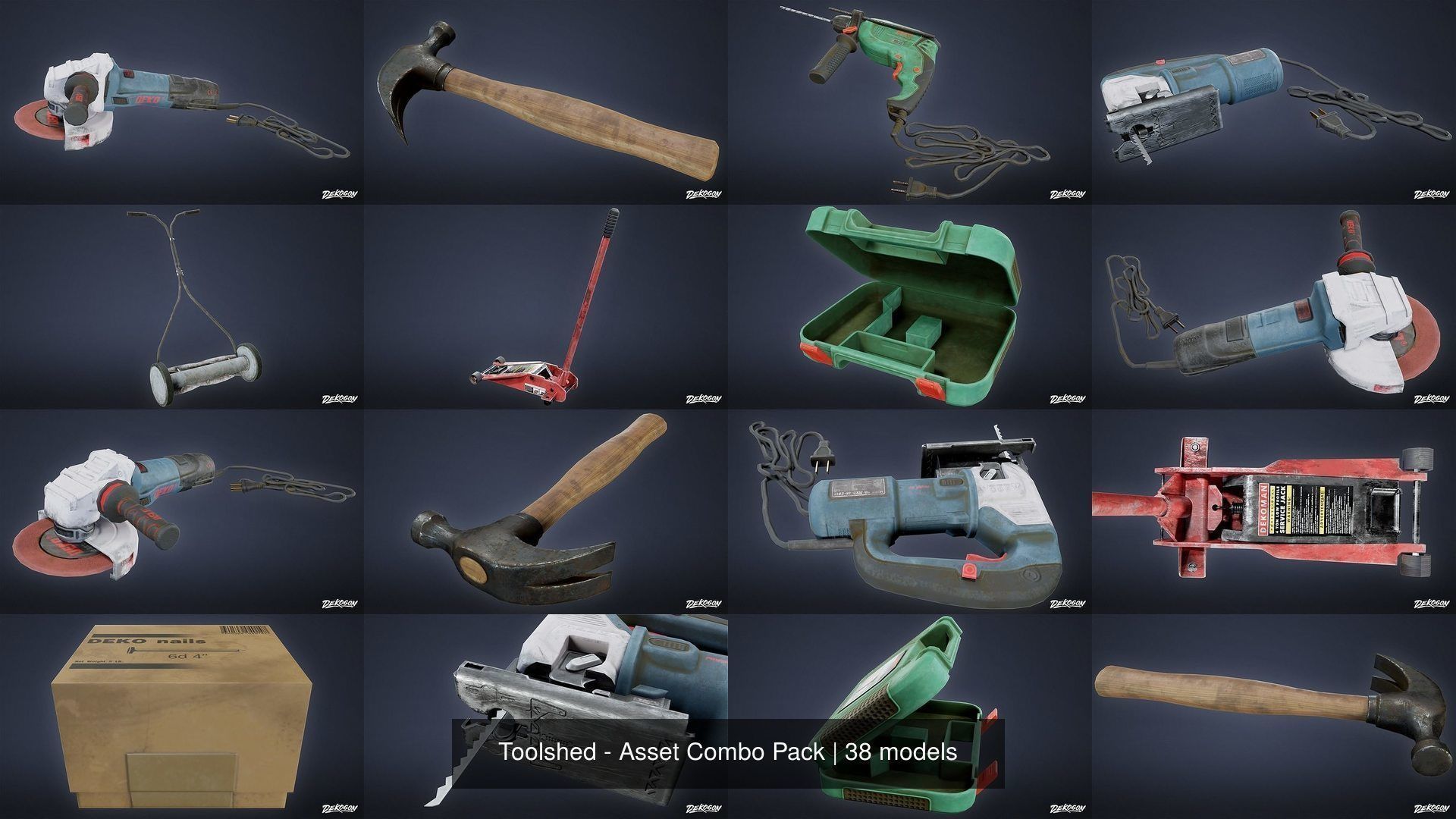 Toolshed - Asset Combo Pack 3D Model Collection_4