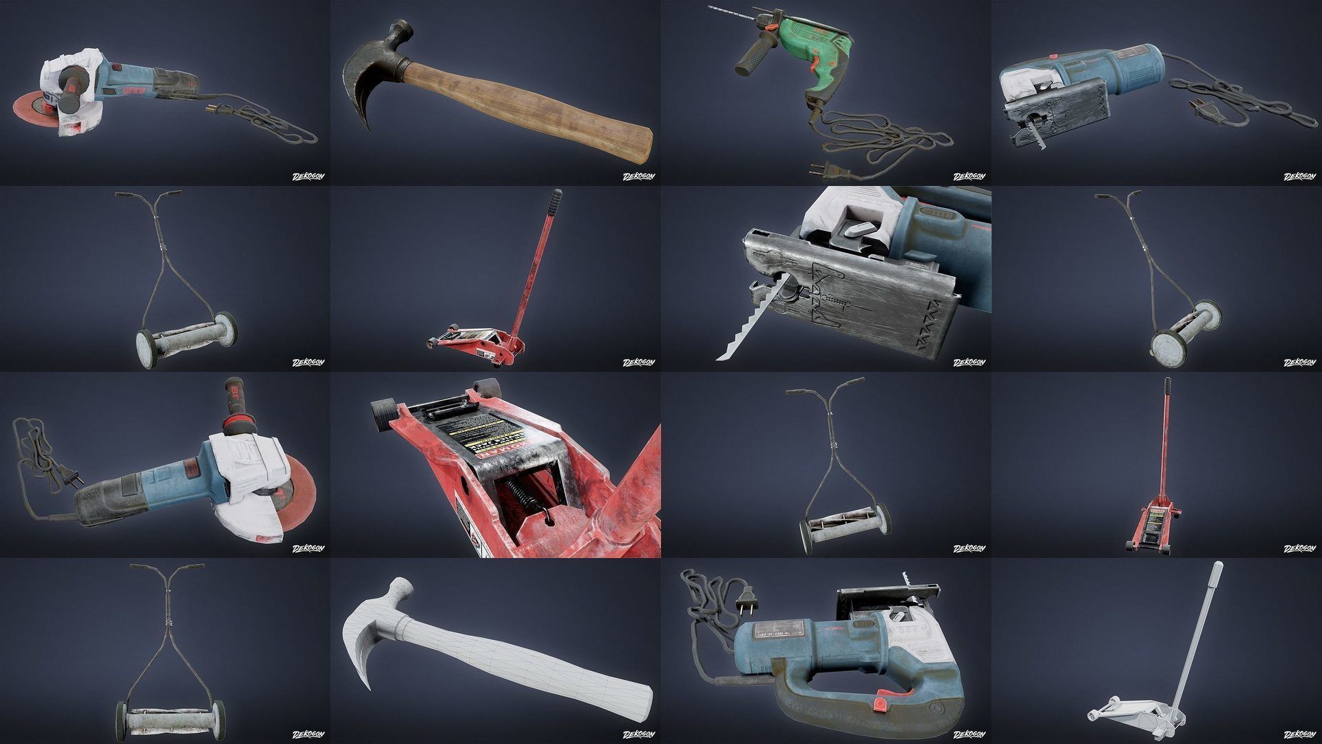 Toolshed - Asset Combo Pack 3D Model Collection_3