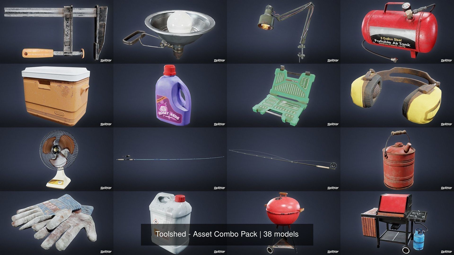 Toolshed - Asset Combo Pack 3D Model Collection_2