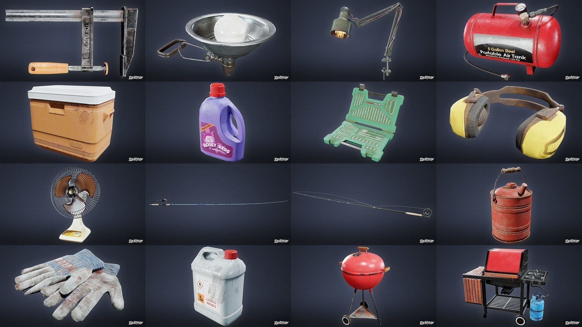 Toolshed - Asset Combo Pack 3D Model Collection_1