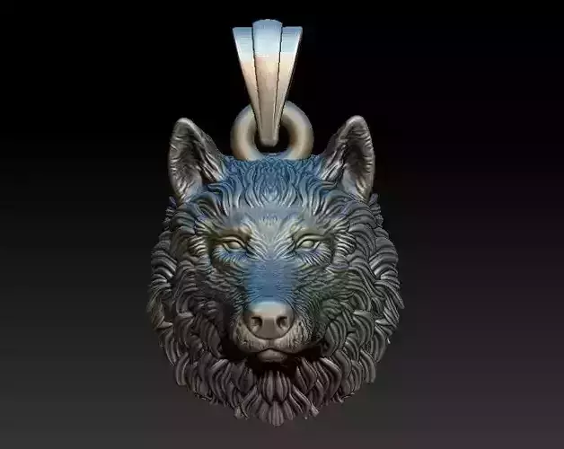 Wolf Pendant 