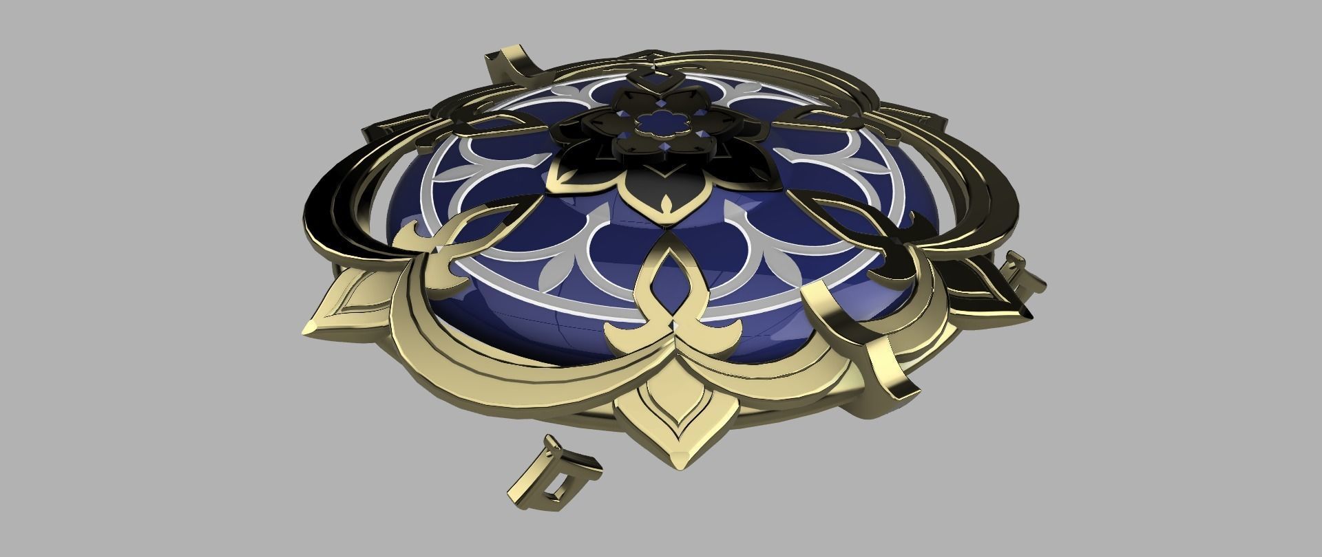 Genshin Impact Wanderer Hat 3D print model_7