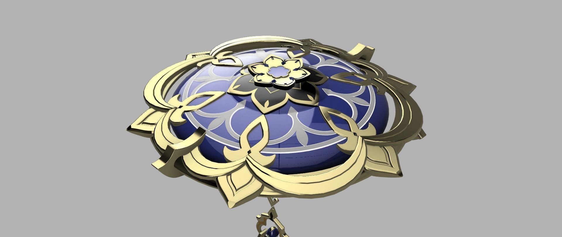 Genshin Impact Wanderer Hat 3D print model_1