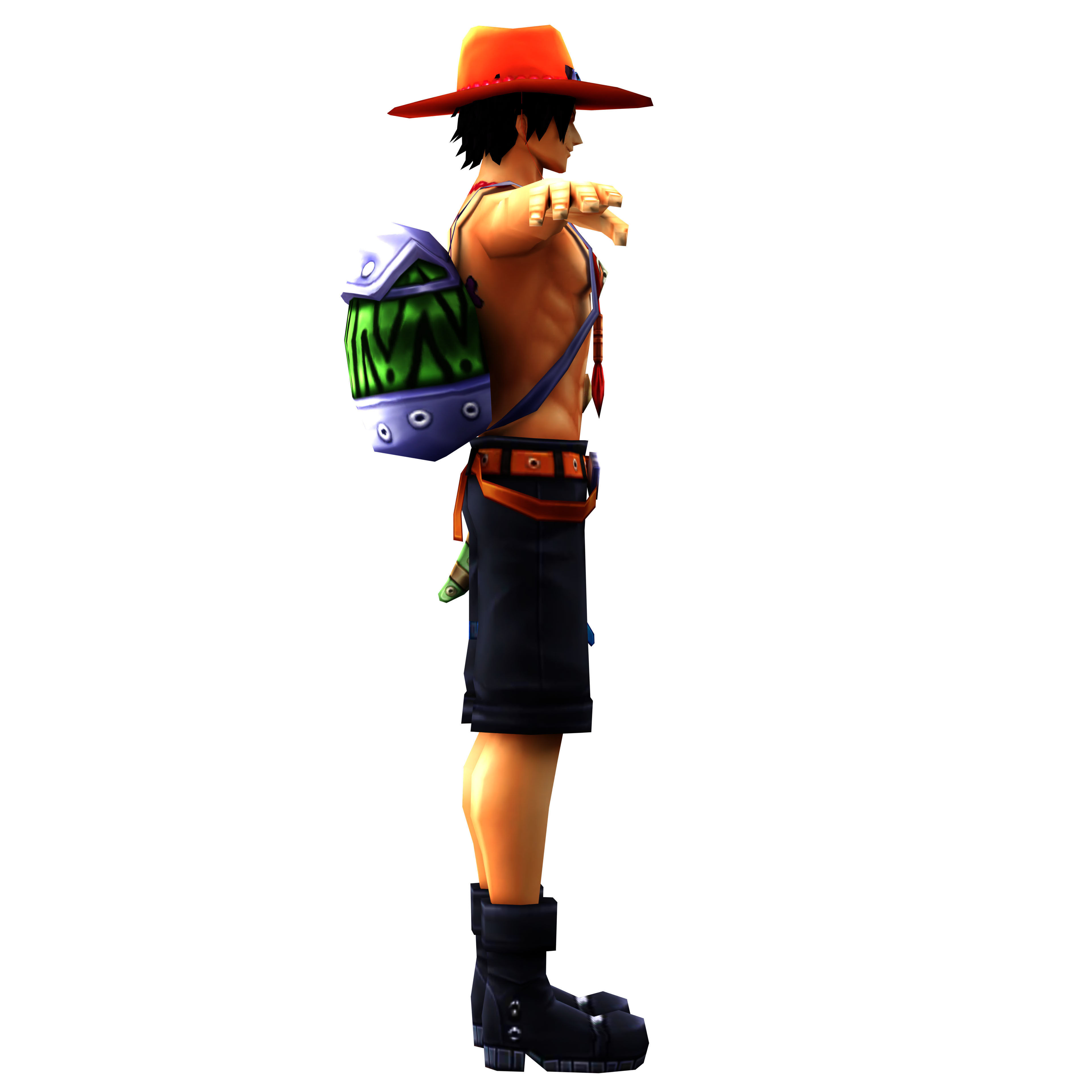 Ace One Piece  3D model_5