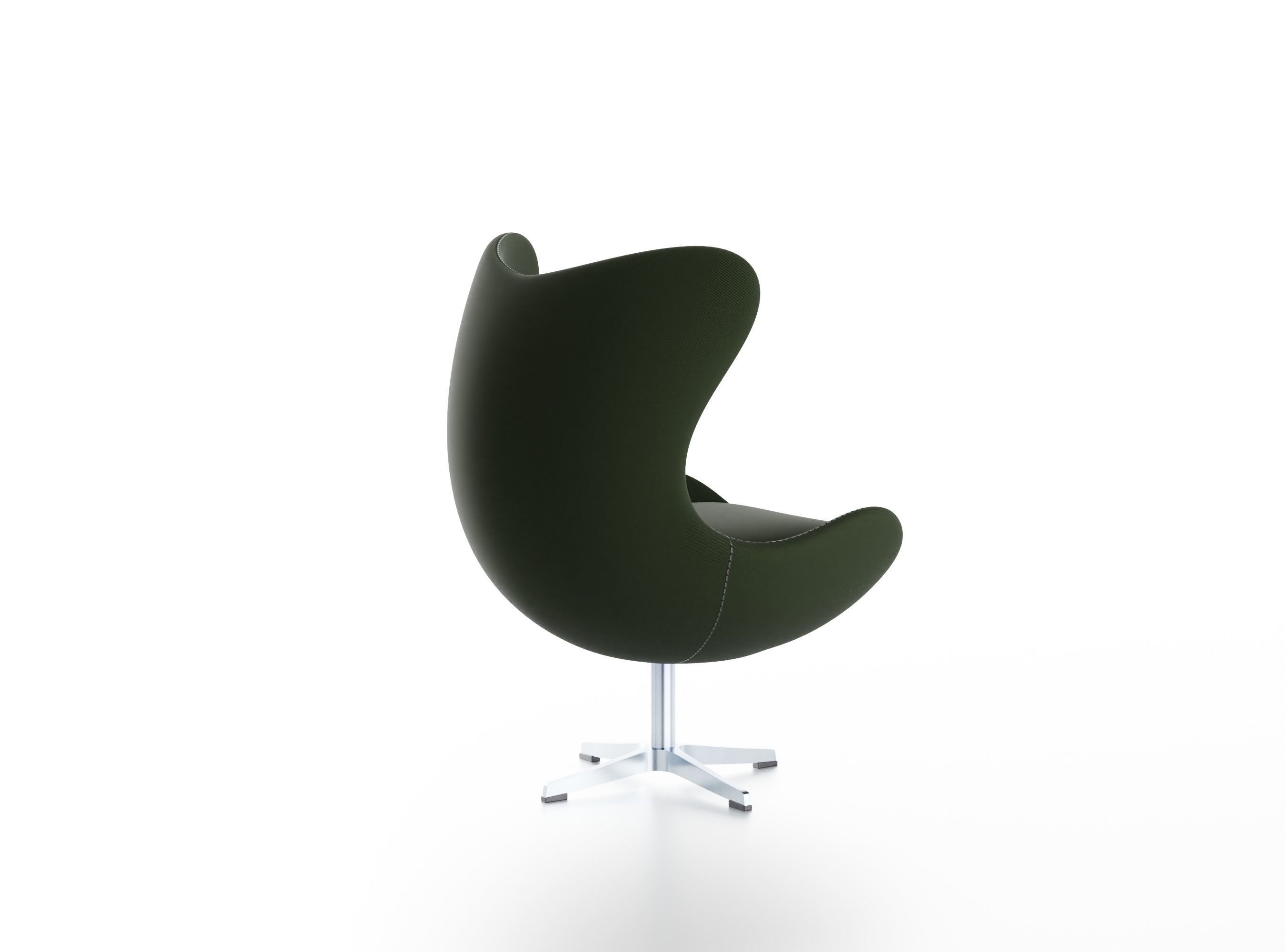 Egg chair by Arne Jacobsen 3D model_11