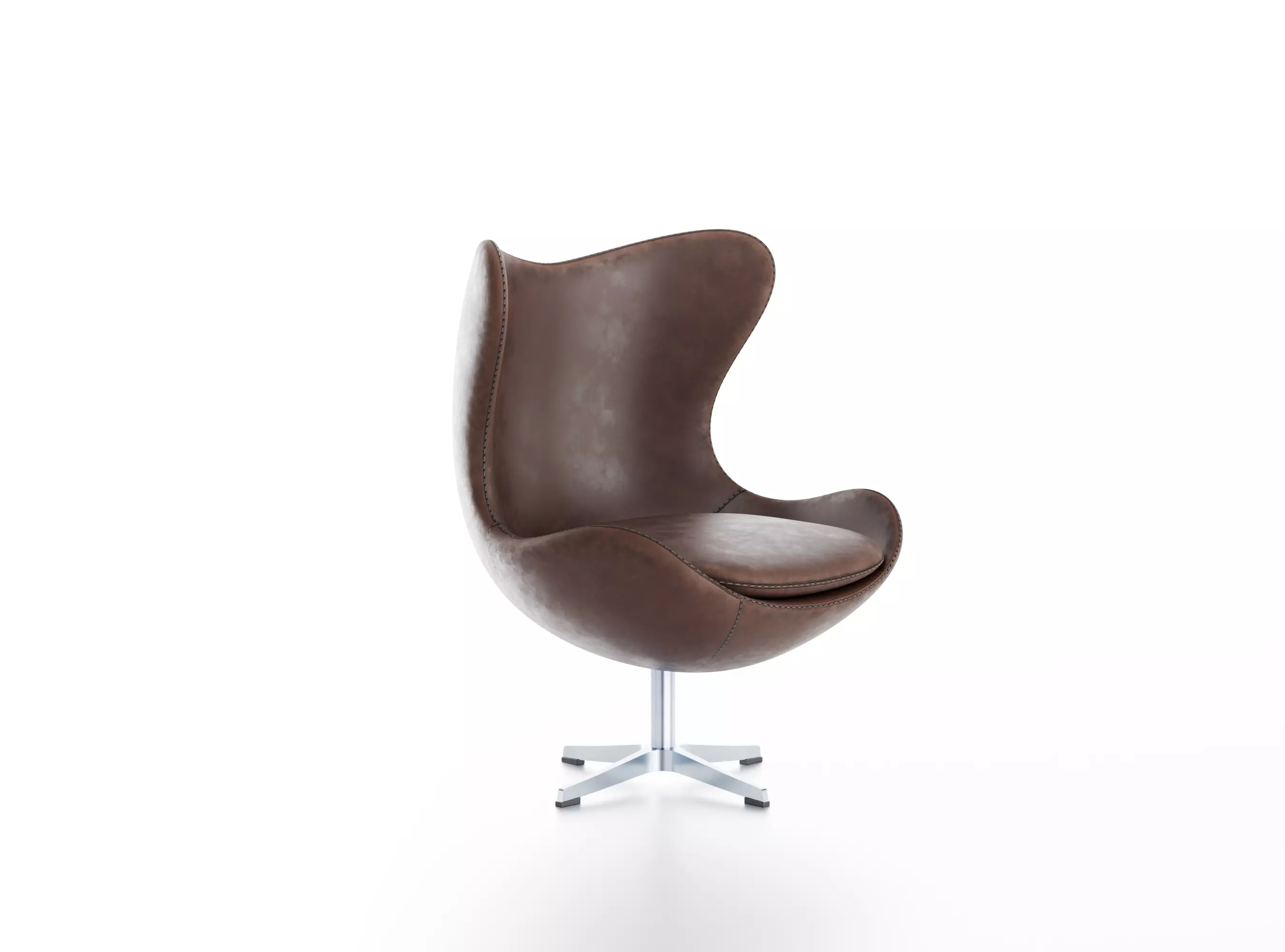 Egg chair by Arne Jacobsen 3D model_0