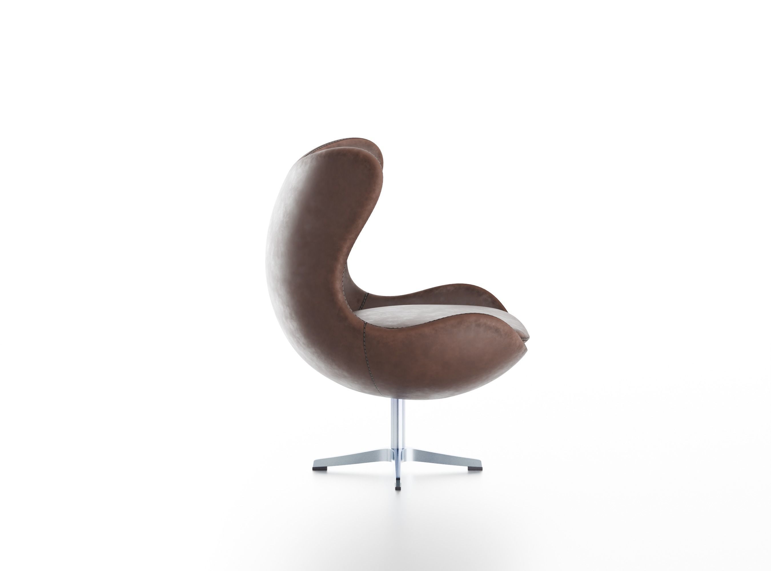 Egg chair by Arne Jacobsen 3D model_1