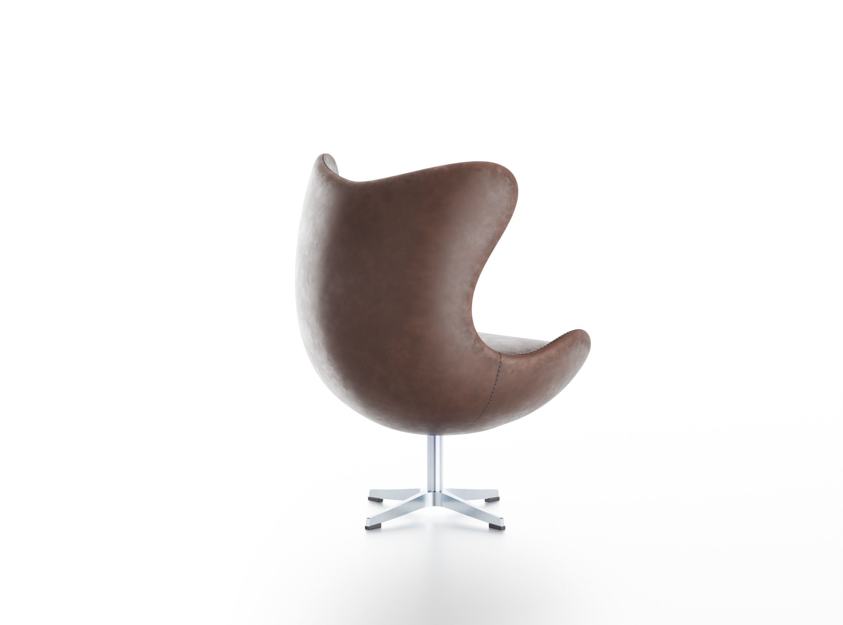 Egg chair by Arne Jacobsen 3D model_2