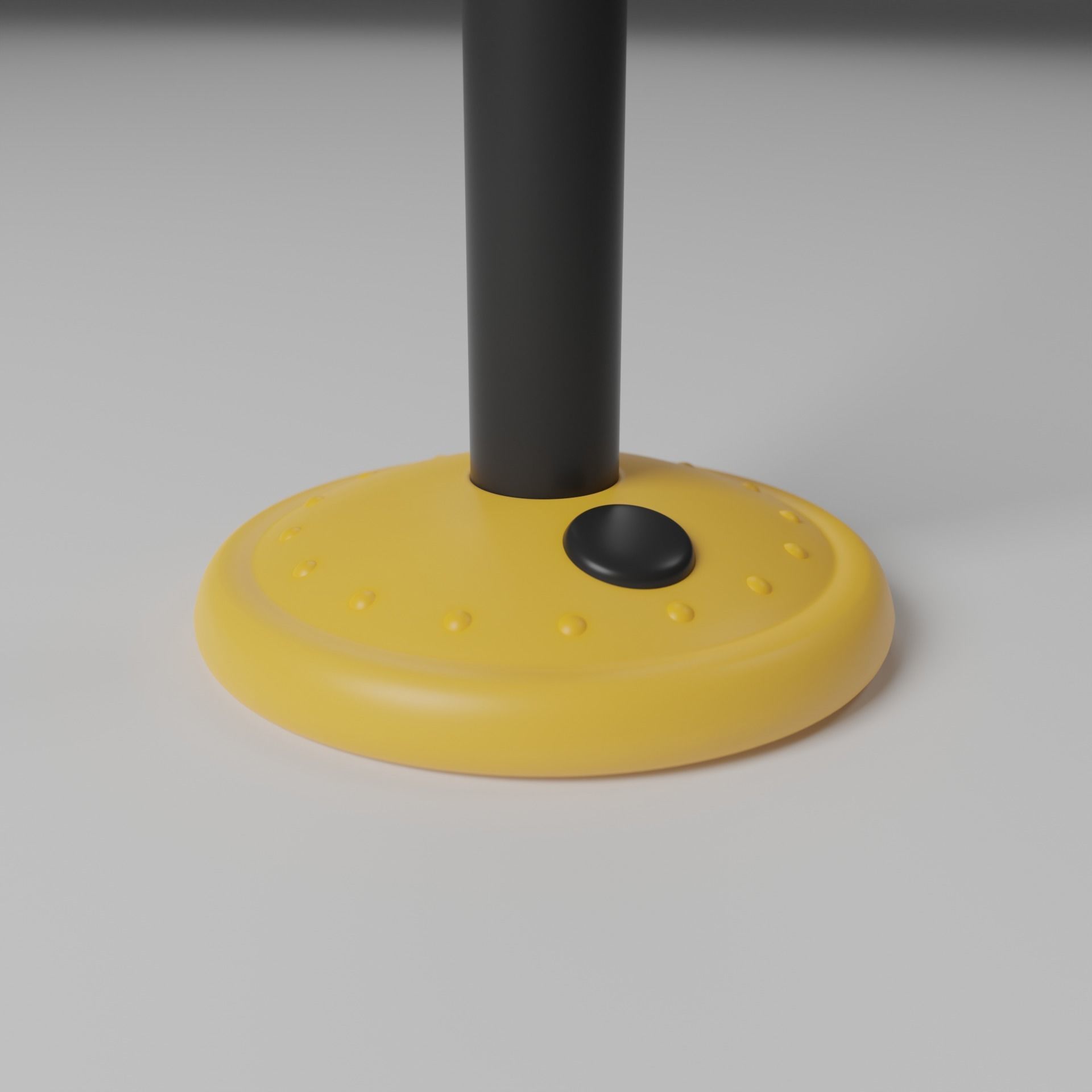 Basketball Hoop Low-poly 3D model_8