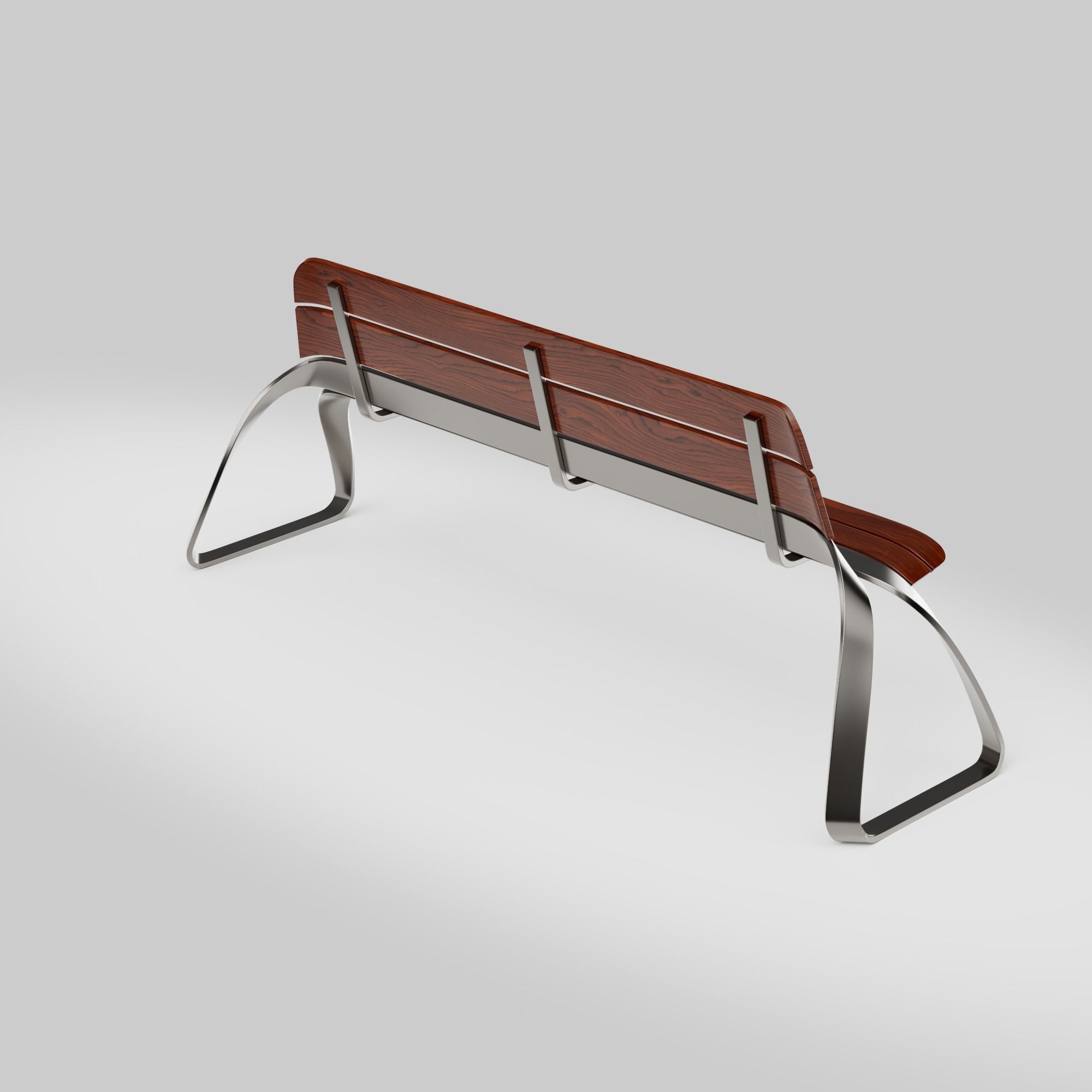 Bench 3D model_21