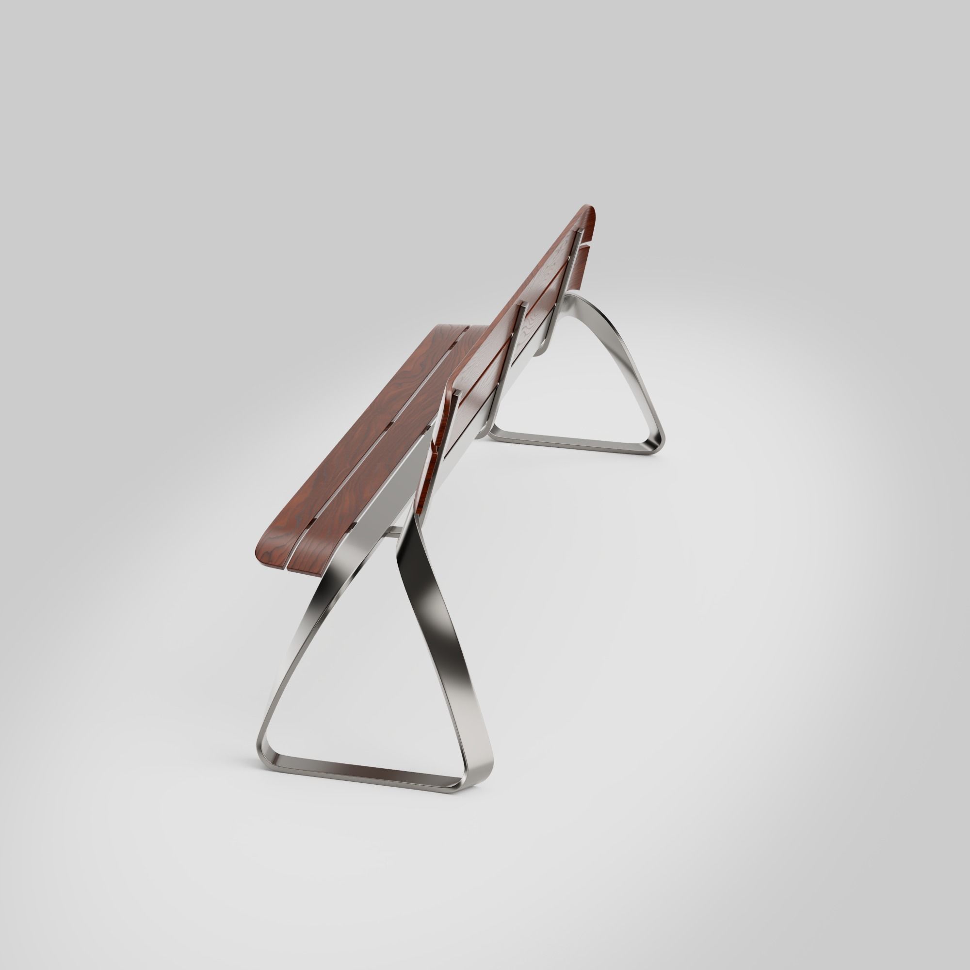 Bench 3D model_13