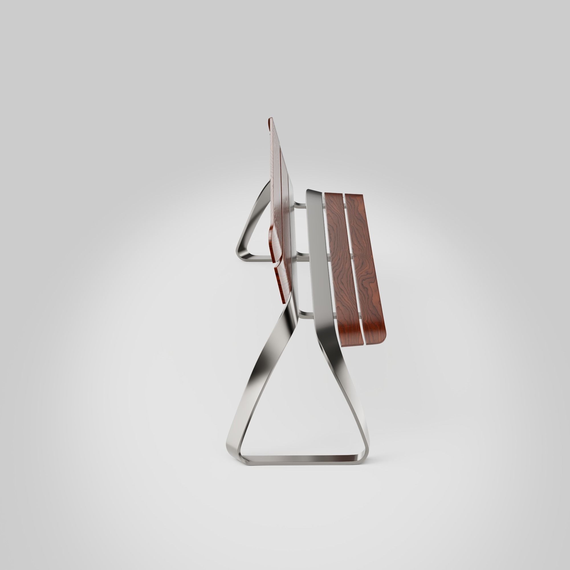 Bench 3D model_24
