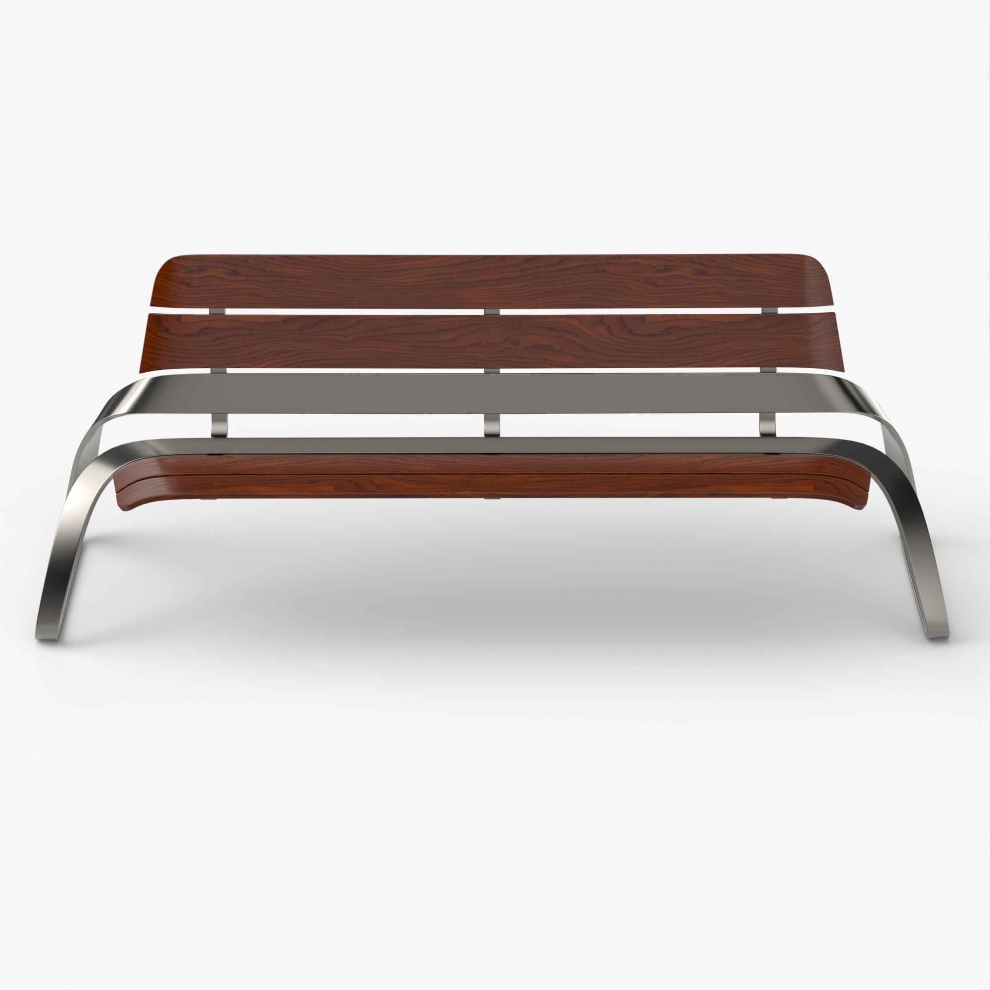 Bench 3D model_3
