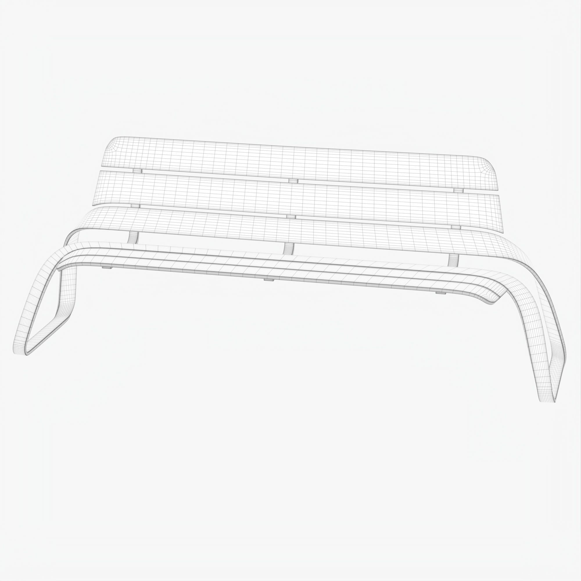 Bench 3D model_33
