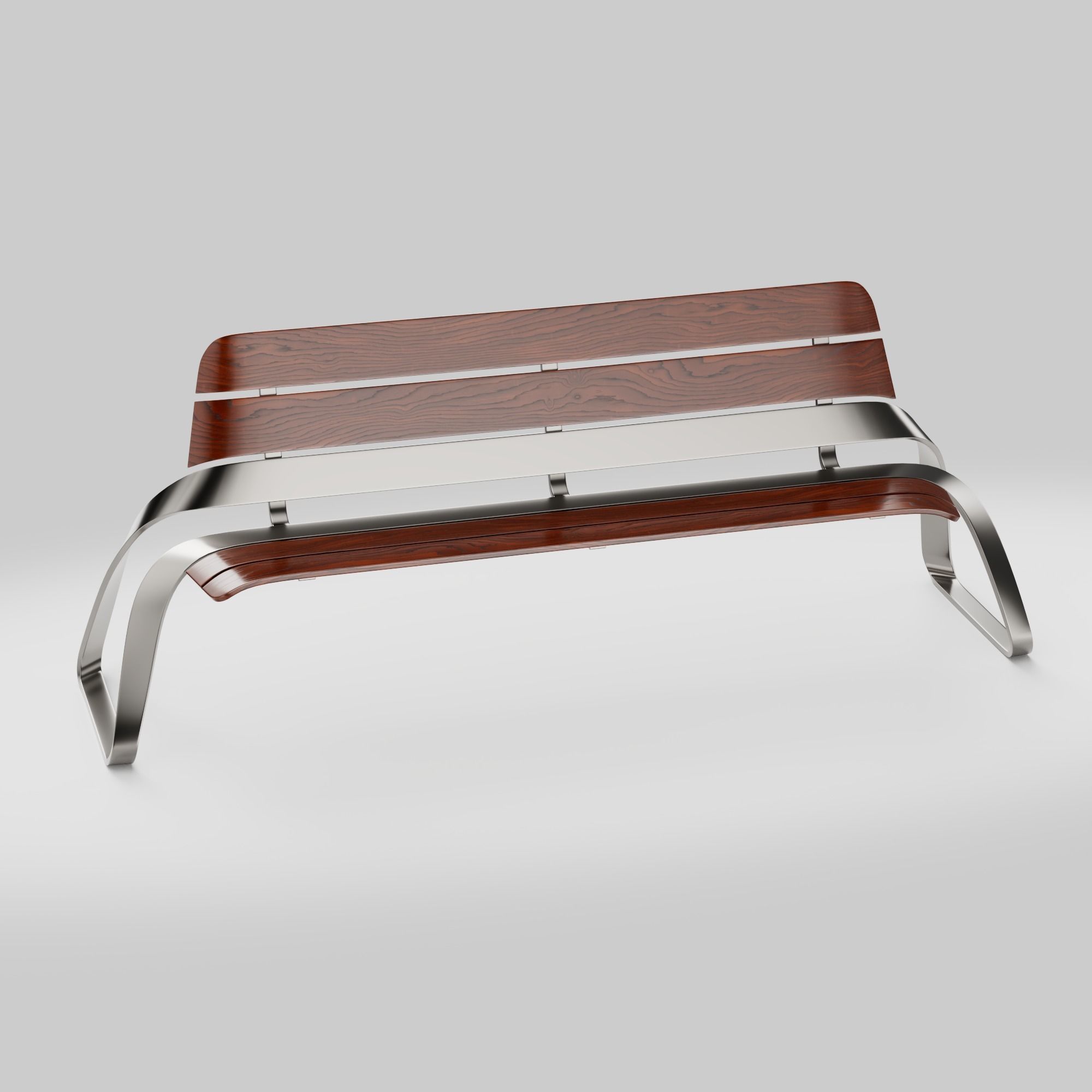 Bench 3D model_29