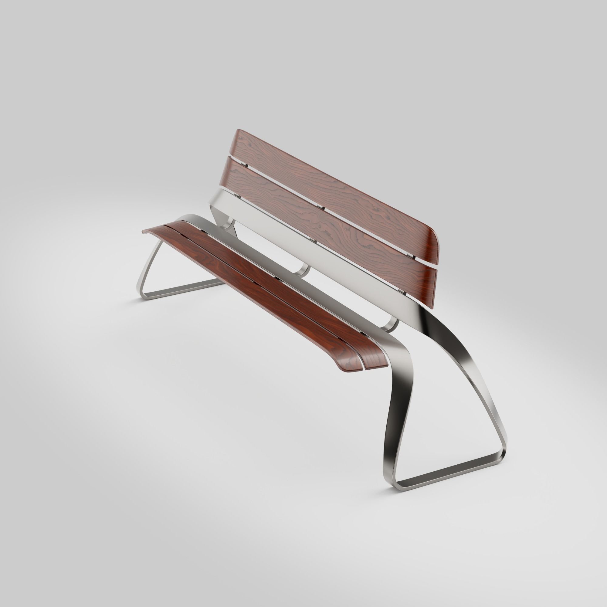 Bench 3D model_10