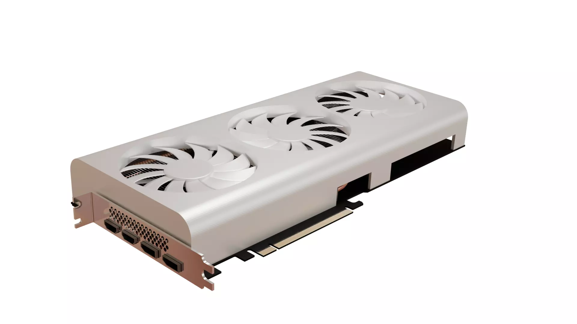 Graphics card concept model Free 3D model