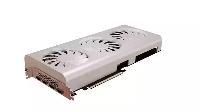 Graphics card concept model Free 3D model