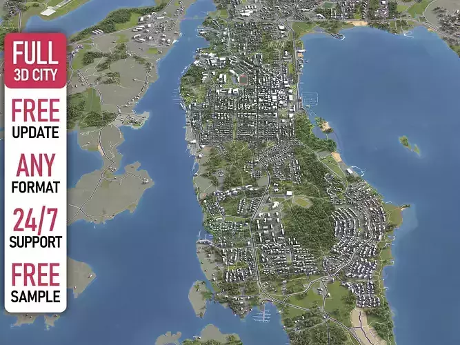 Mariehamn - 3D City Model