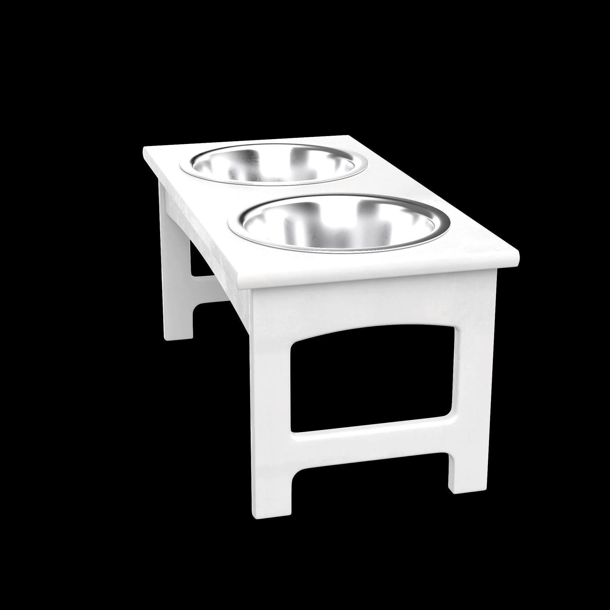 High definition Dog Bowl 3D Model 3D model_25