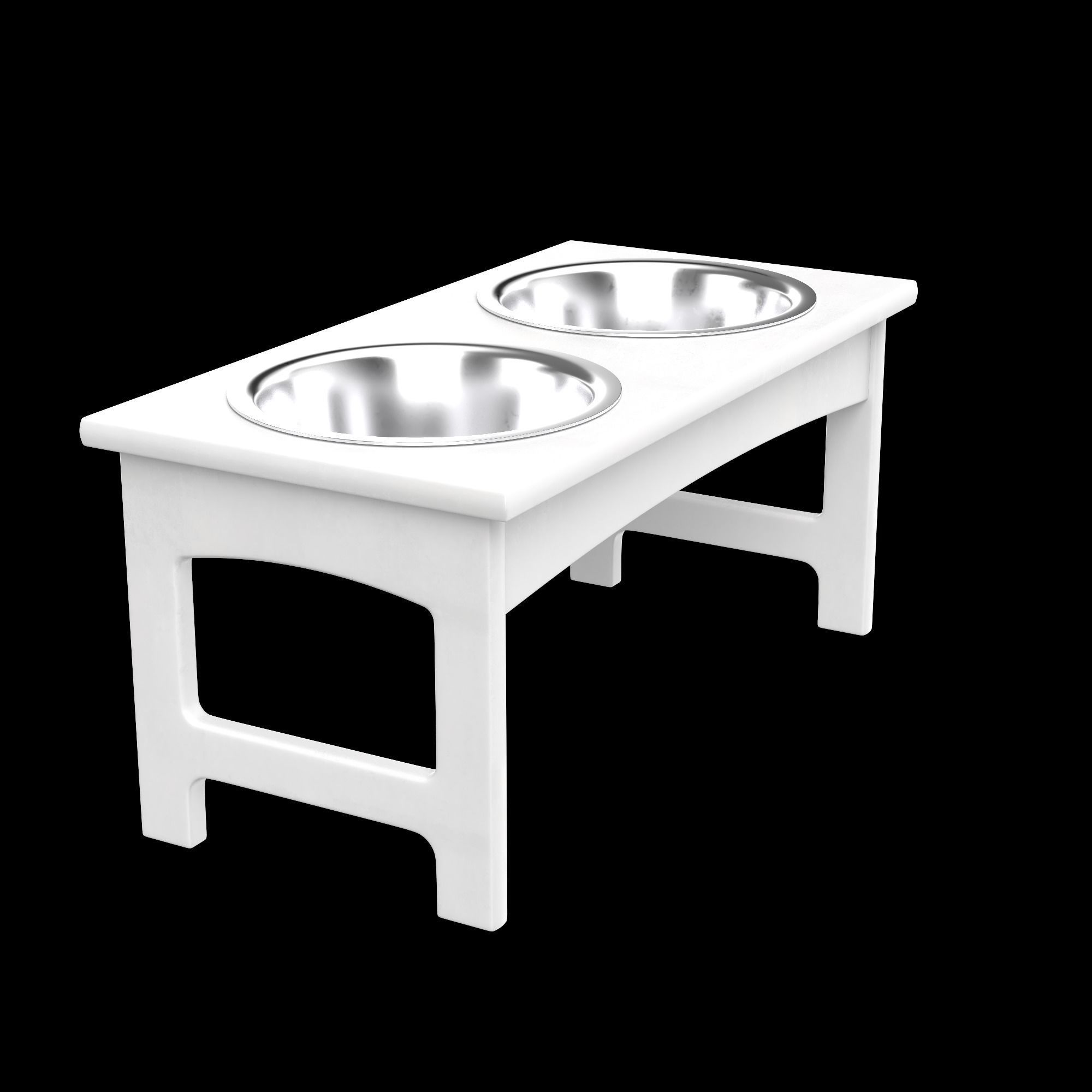 High definition Dog Bowl 3D Model 3D model_10