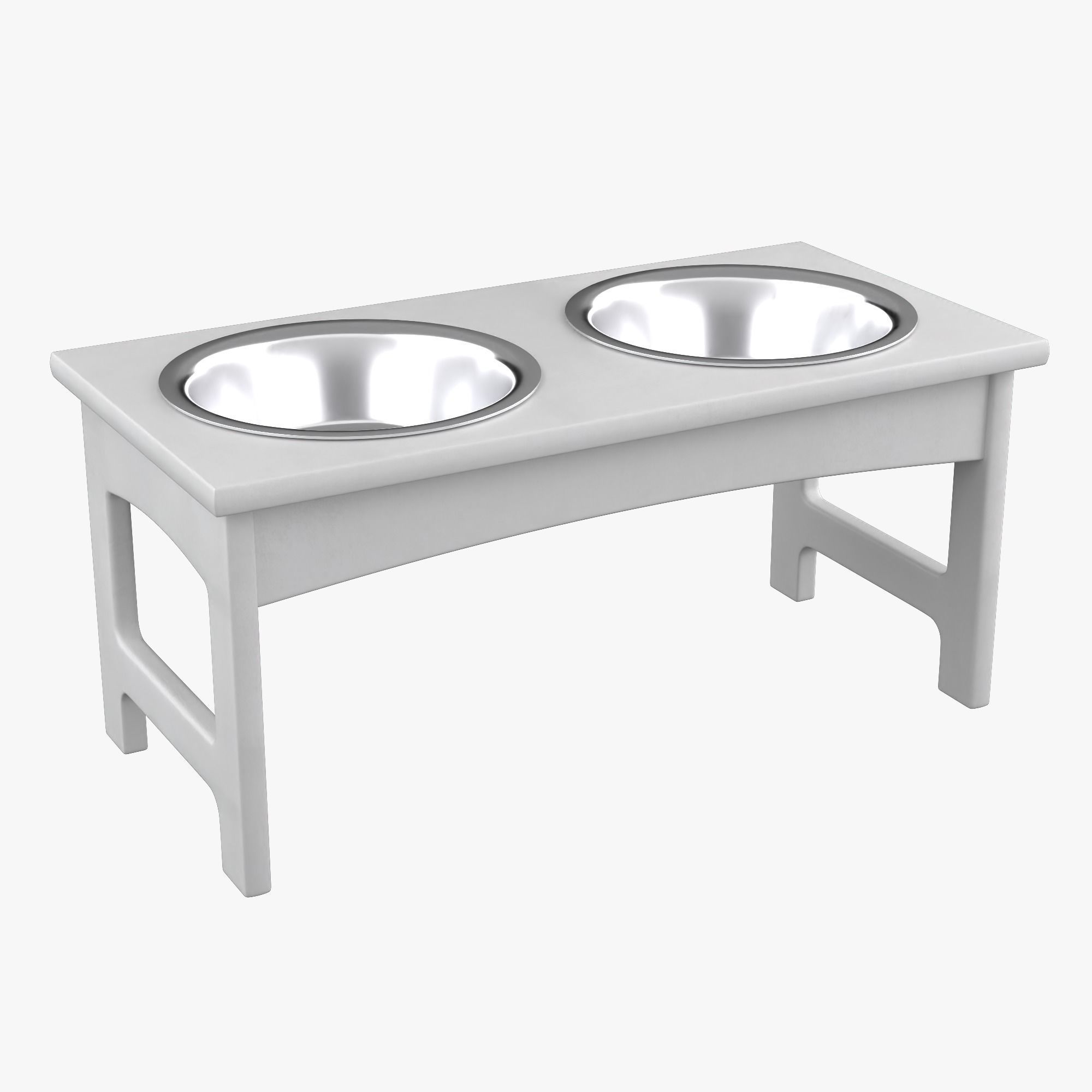 High definition Dog Bowl 3D Model 3D model_2