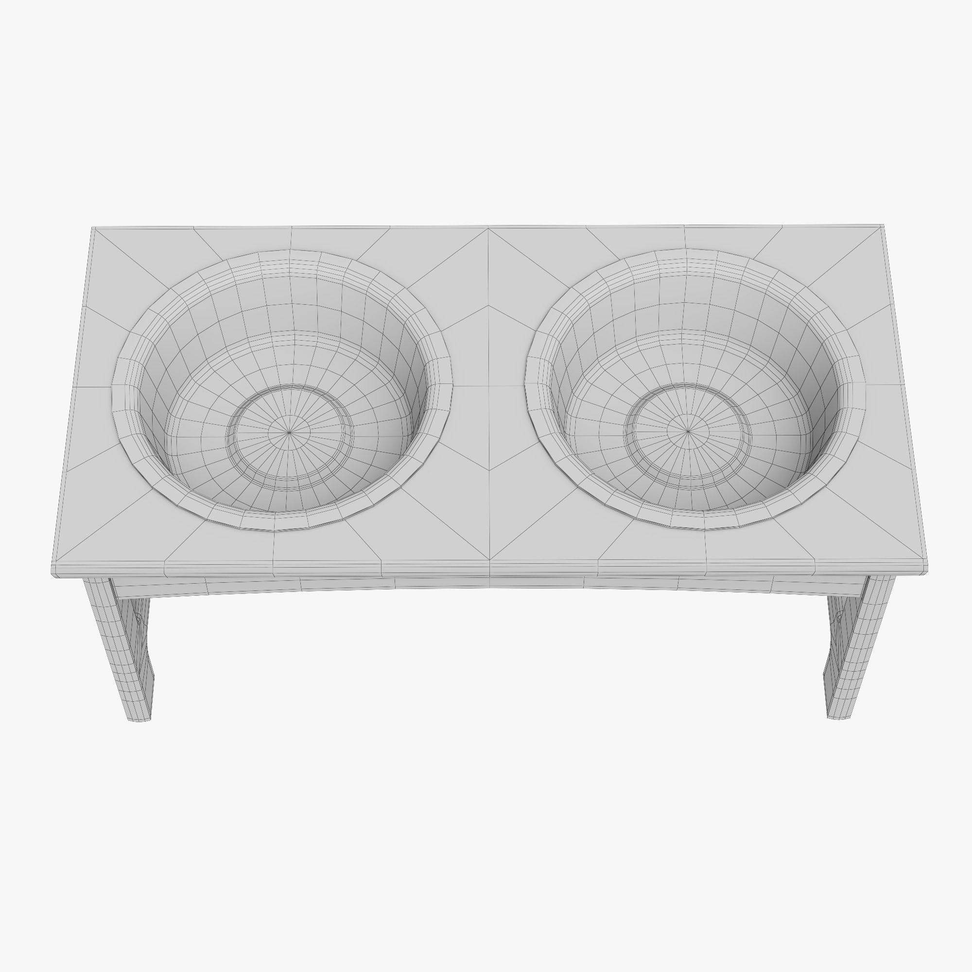 High definition Dog Bowl 3D Model 3D model_34