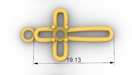 Cruz cristo  Jesus Christ  3D print model_5