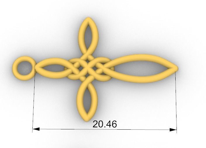 Cruz cristo  Jesus Christ  3D print model_3