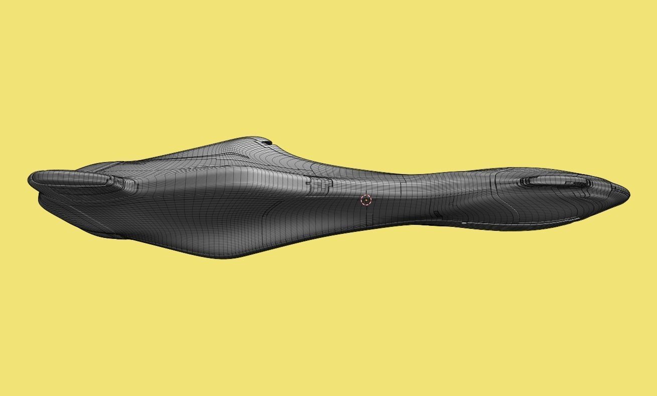 Corvette Spaceship 3D model_22