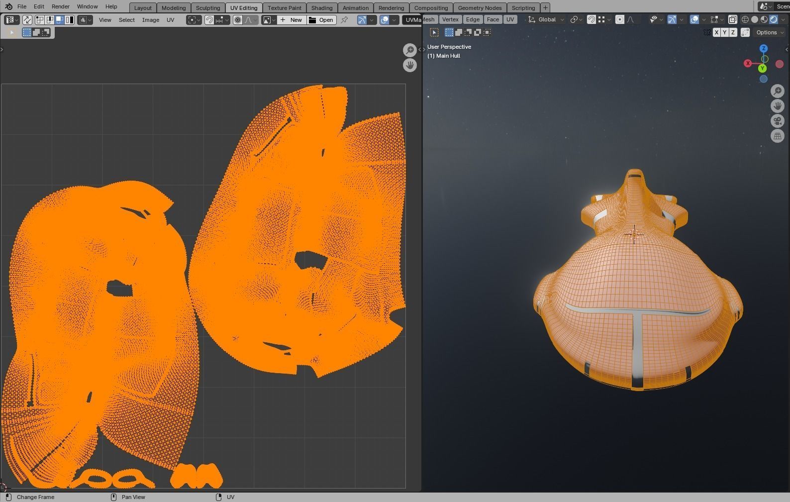Corvette Spaceship 3D model_33