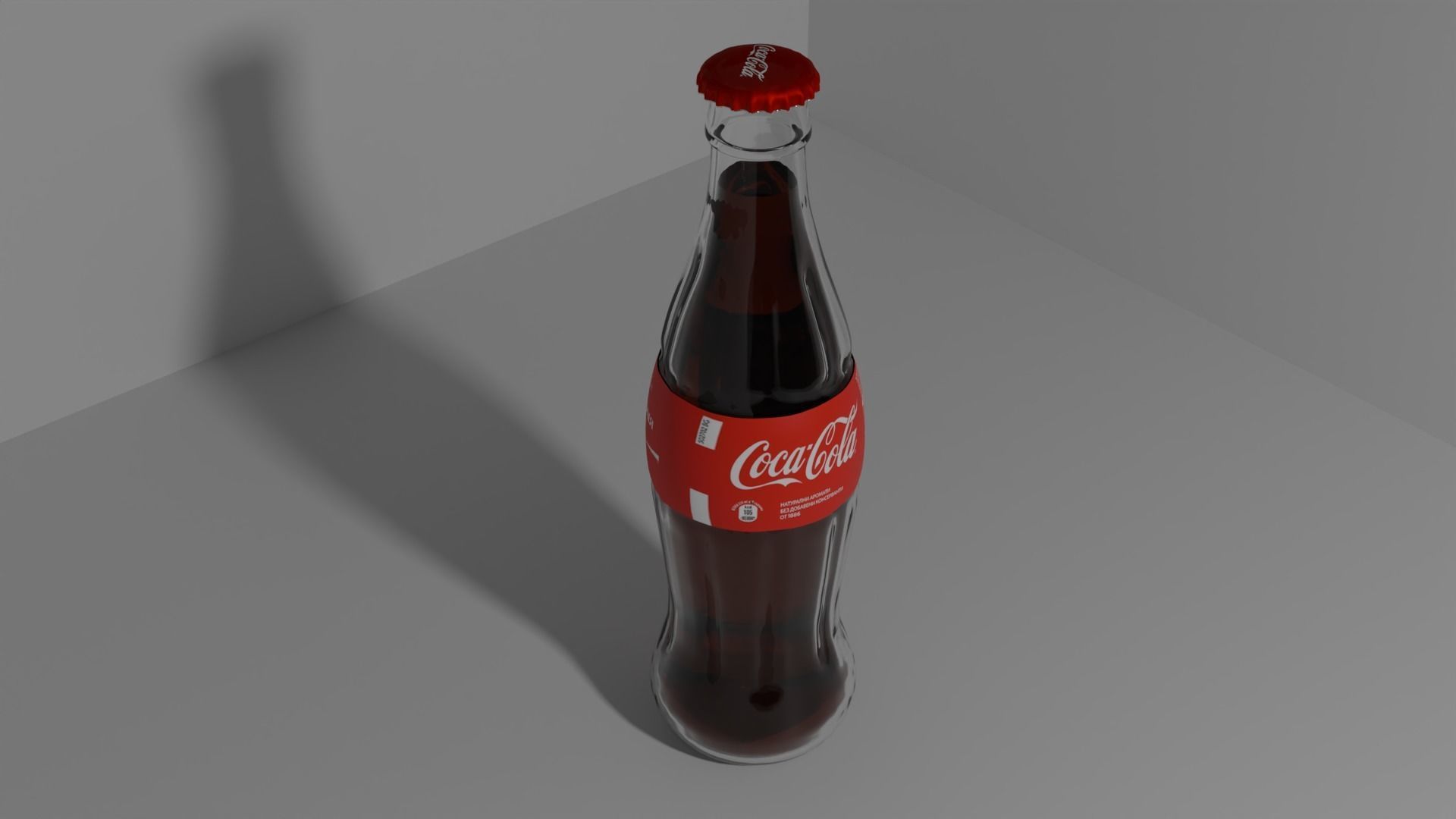 Coca Cola 3D Free 3D model_2