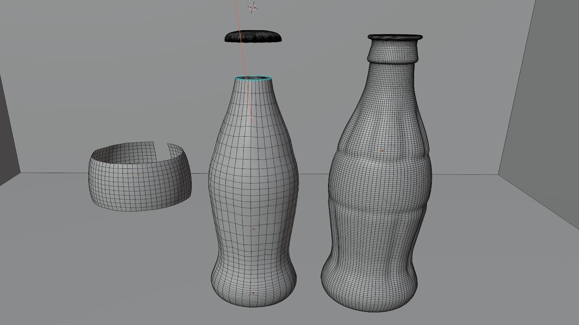 Coca Cola 3D Free 3D model_5