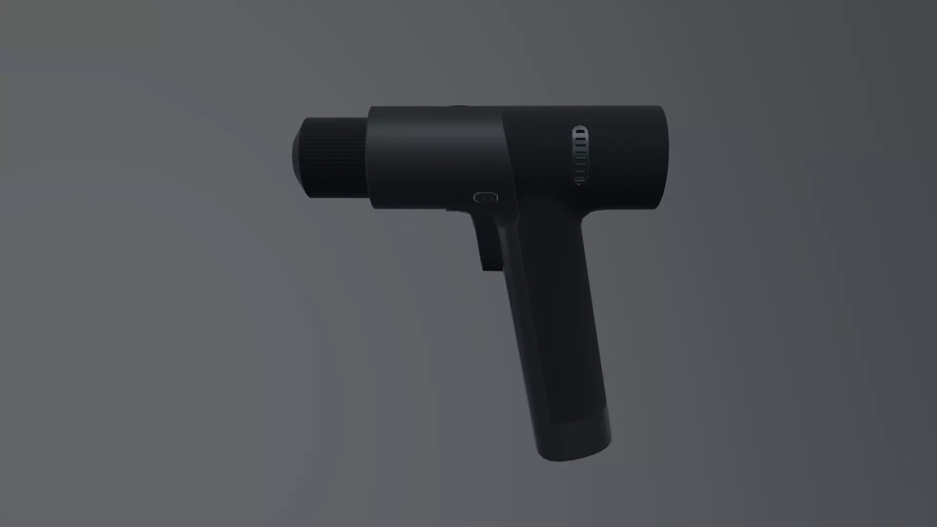 hoto brushless drill Tool  Low-poly 3D model_0