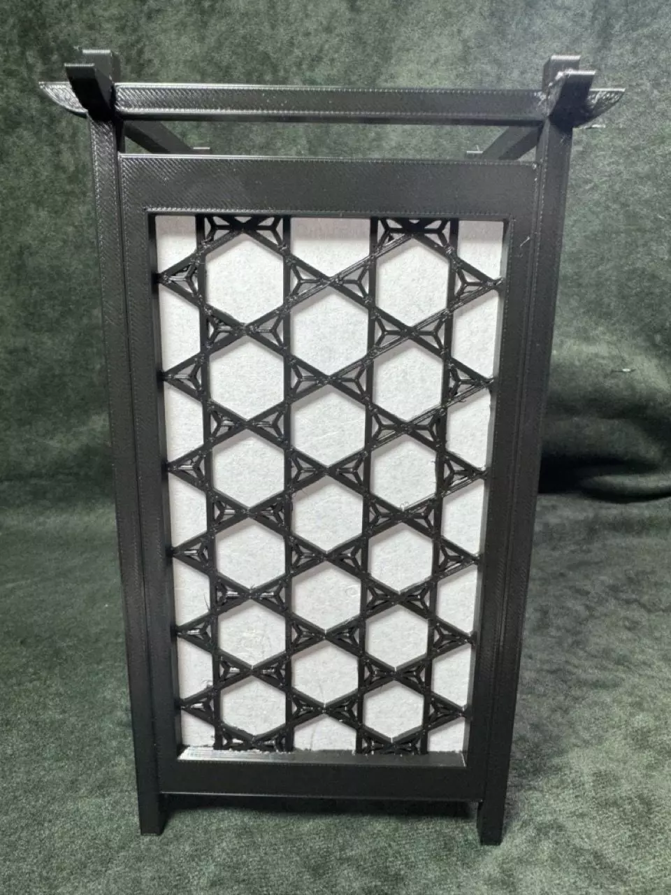 Kumiko Japanese Shoji Lantern - Yae-Kagome 3D print model_0