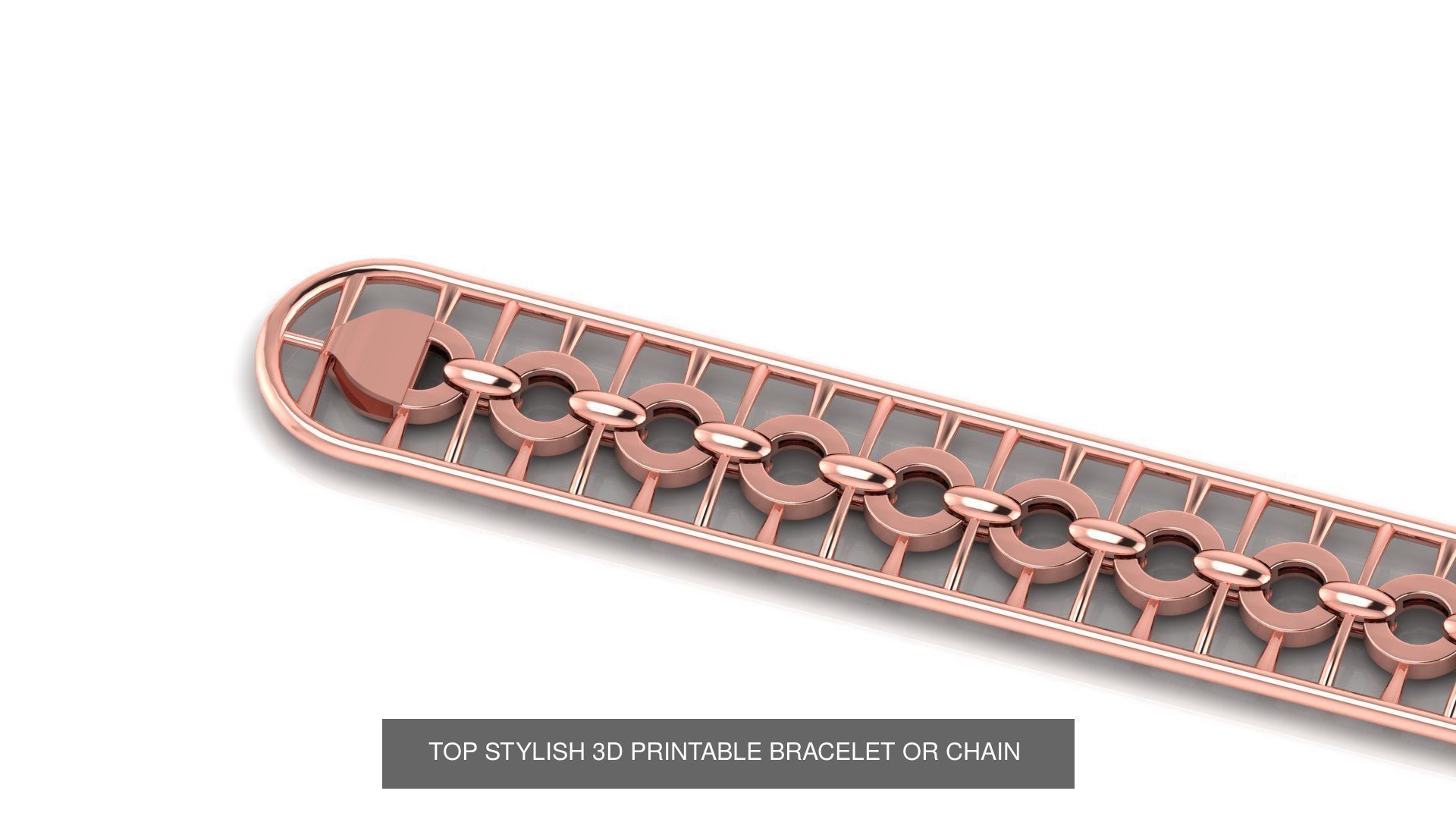 13 SET One piece fusion is cast directly 3D print chain 3D Model Collection_8