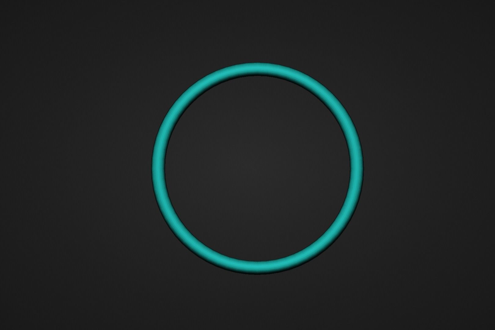 tribal wire stackable thumb ring US size 10 3D print model_3