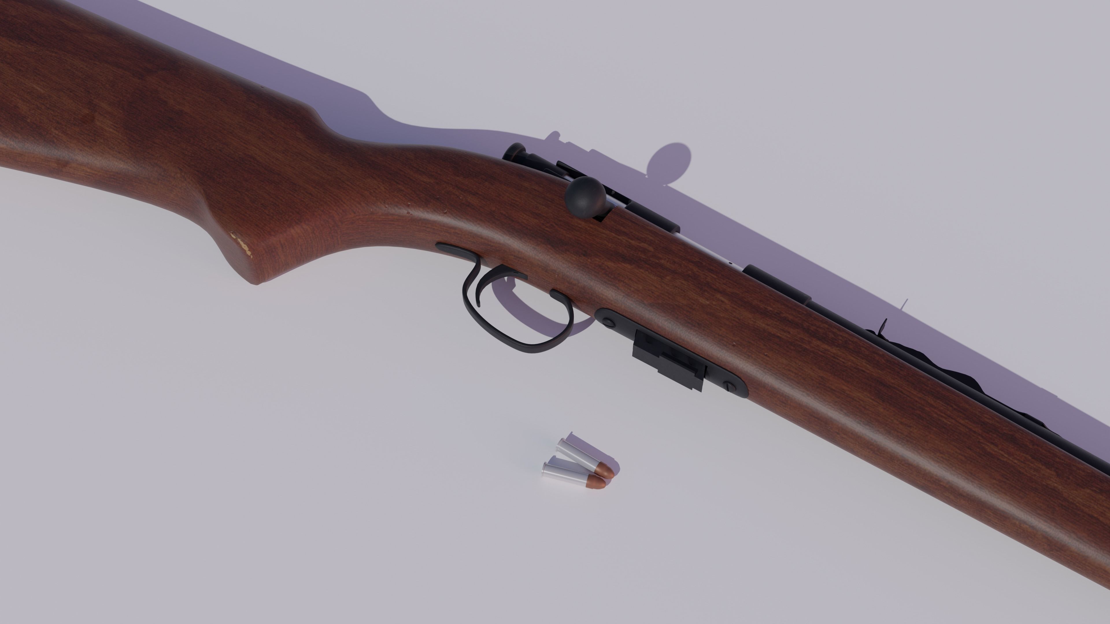 Winchester M69A 3D model_1