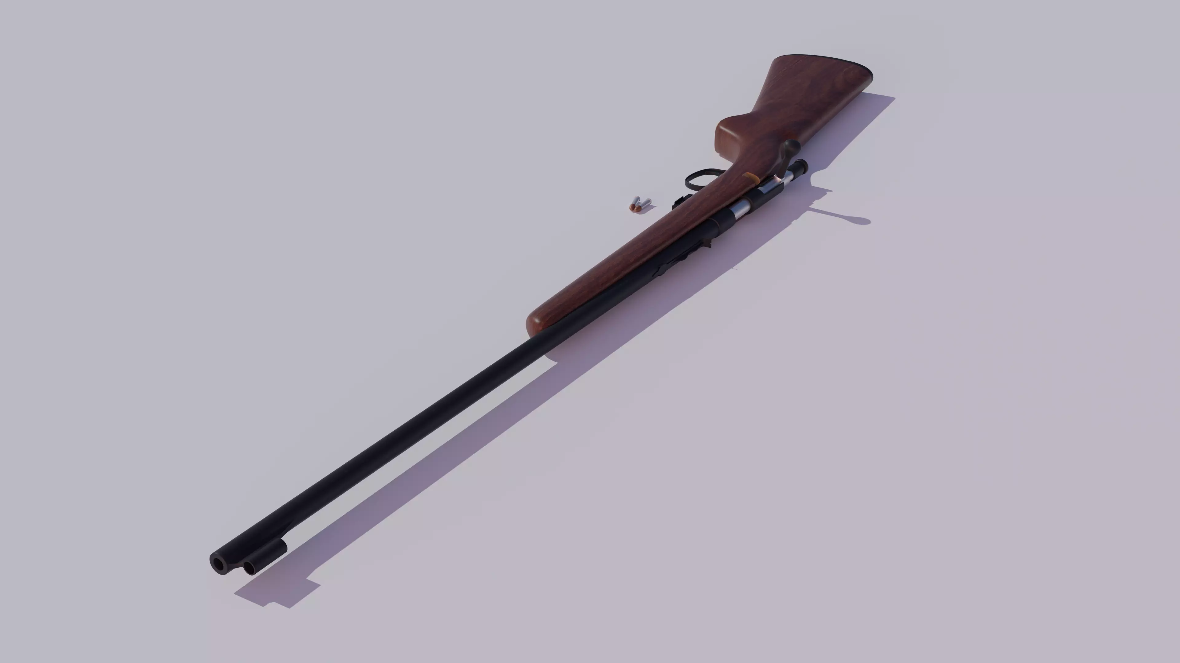 Winchester M69A 3D model_0