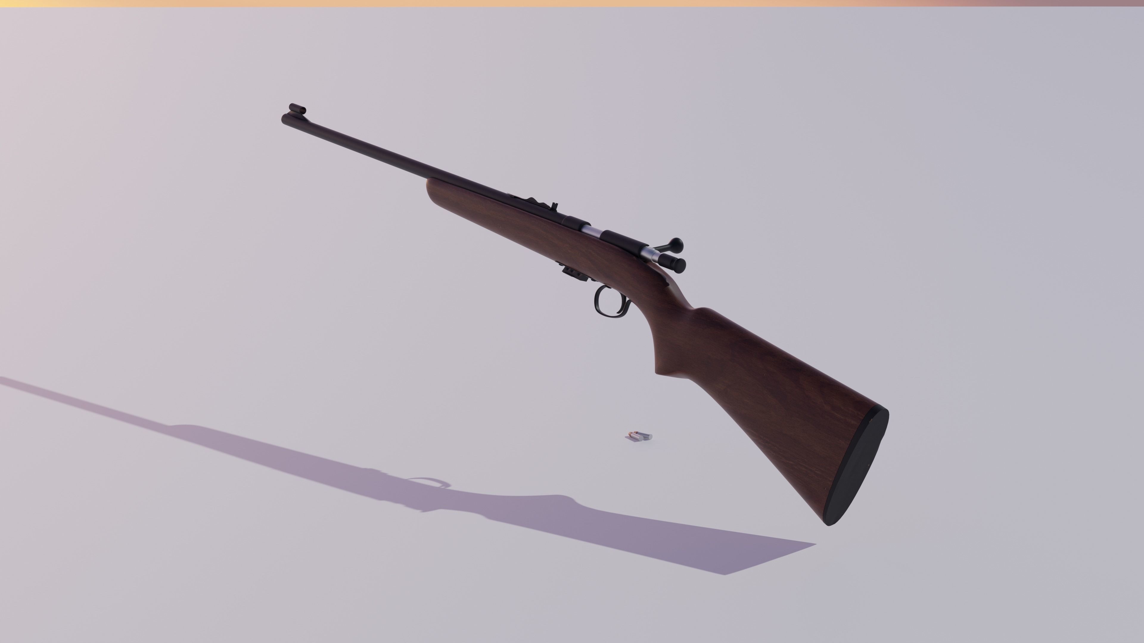 Winchester M69A 3D model_2