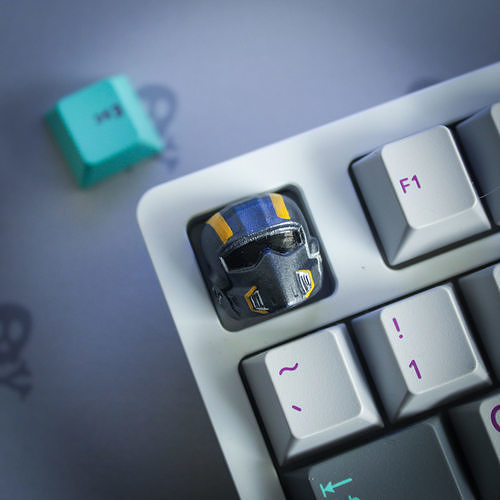 Helldivers Keycap 3D print model