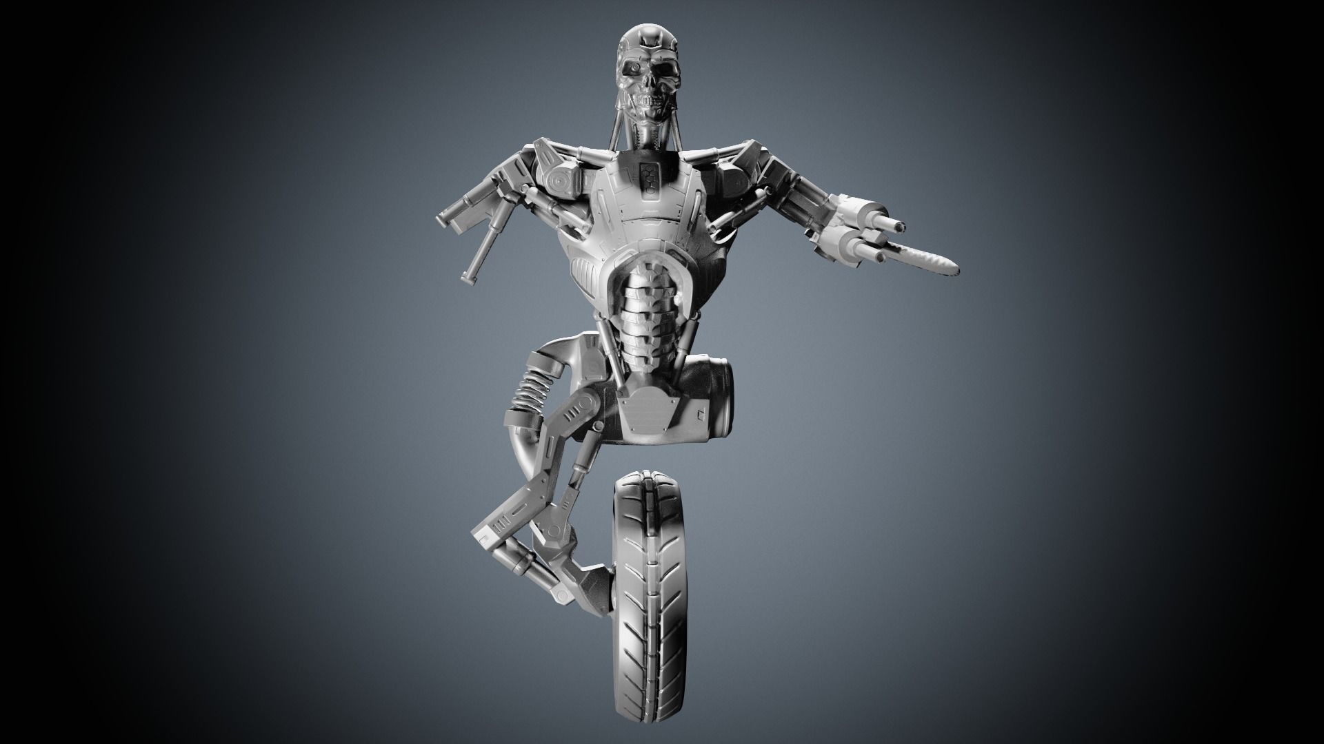 Terminator 3D model_7
