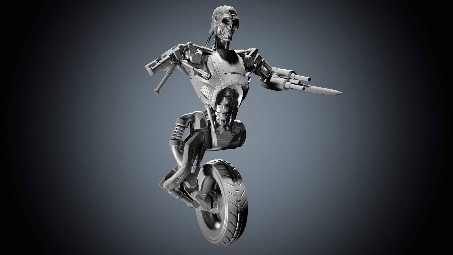  Terminator 3D model_4