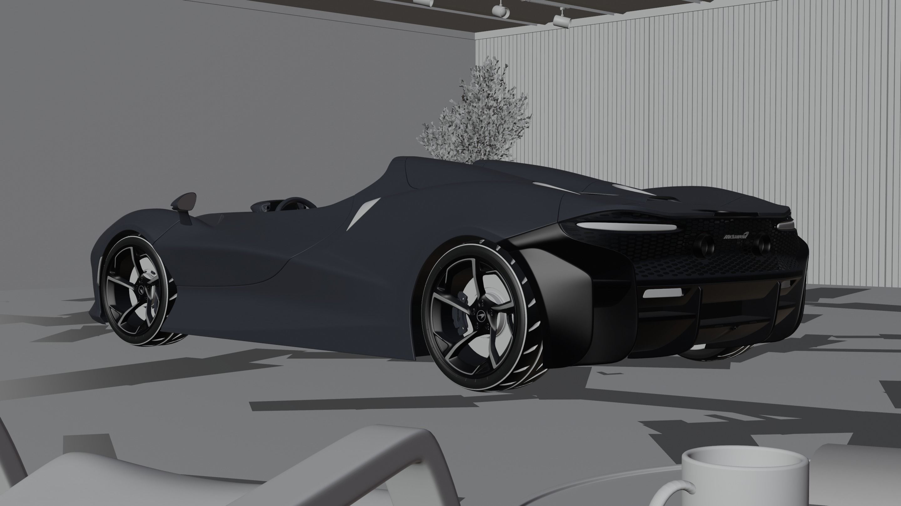 Mclaren Elva 3D model_3