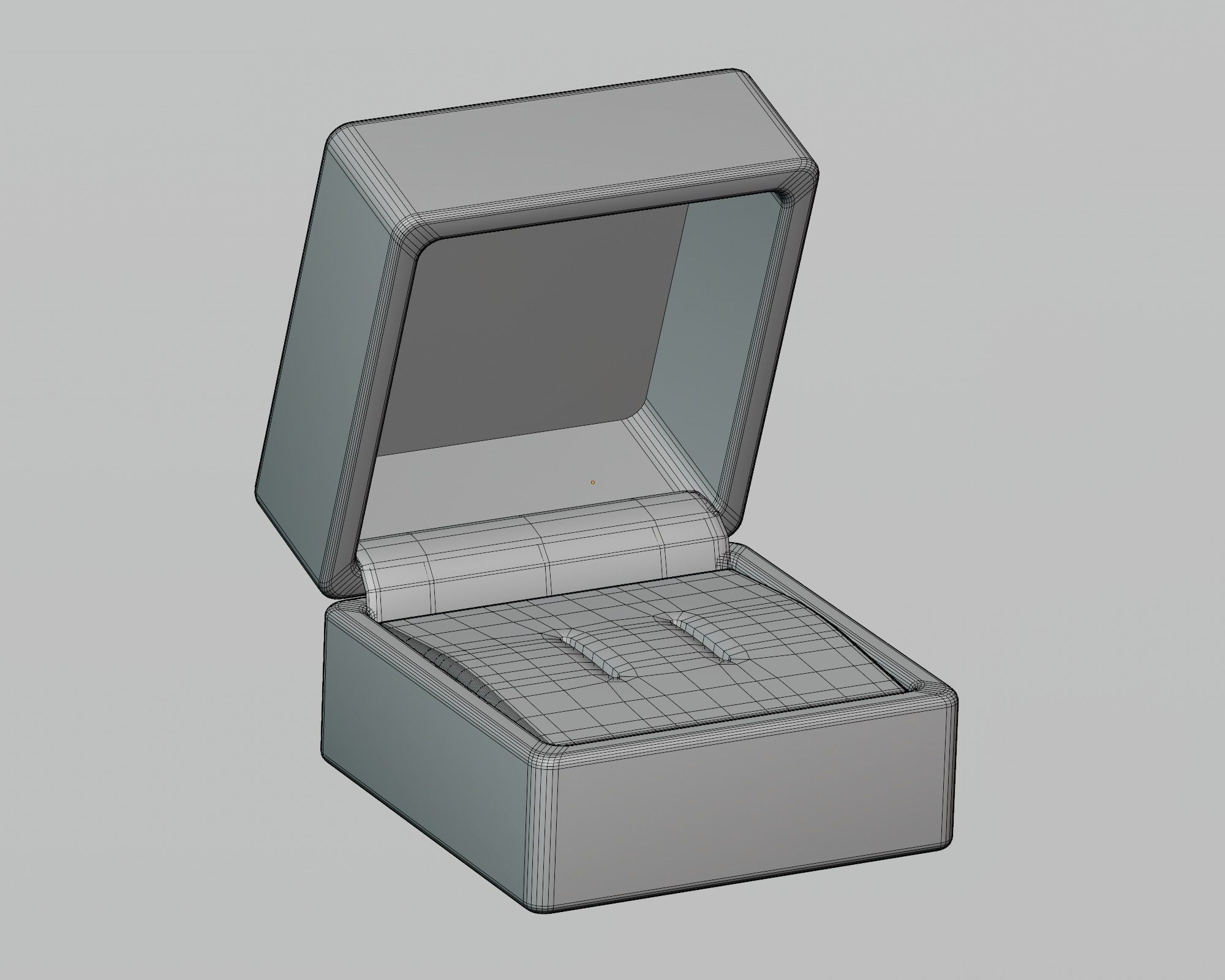 Jewelry Box Low-poly 3D model_3