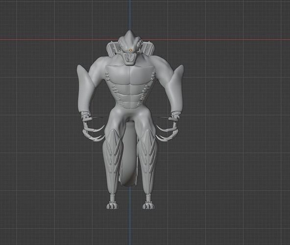 Cyber Creature 3D model